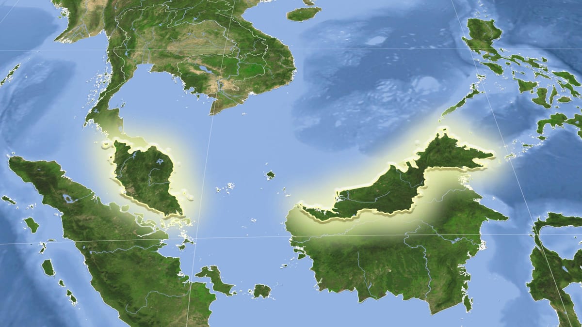 live satellit-kort over malaysia