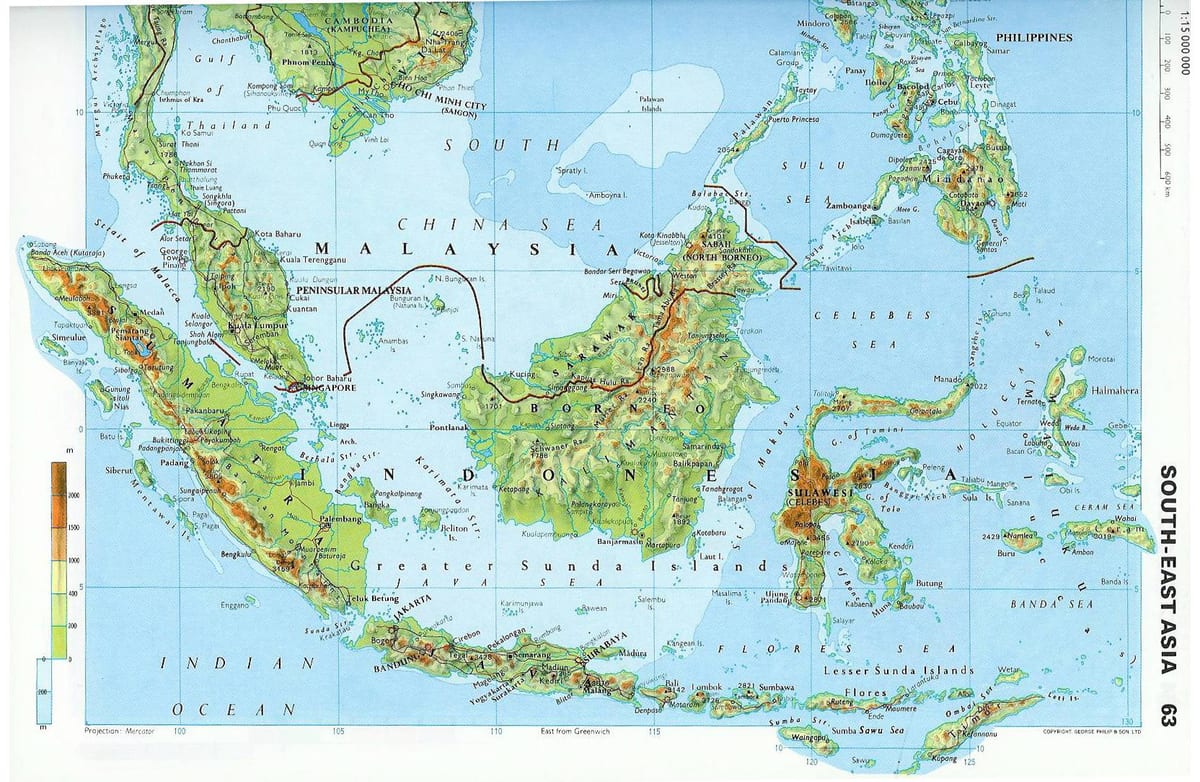 malaysia konturkort