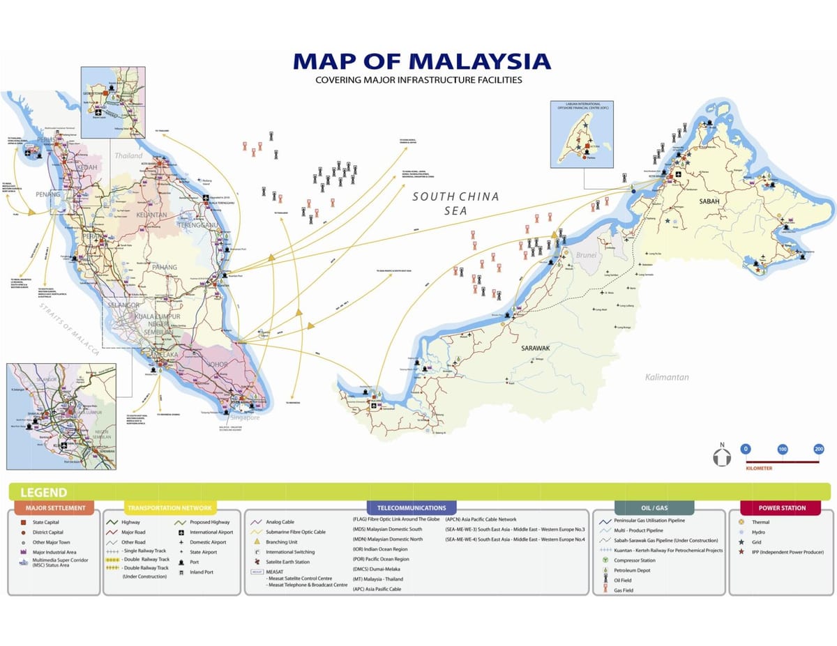 utility kortlægning selskab malaysia