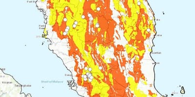 Geologisk kort over malaysia