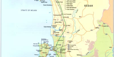 Malaysia kedah kort