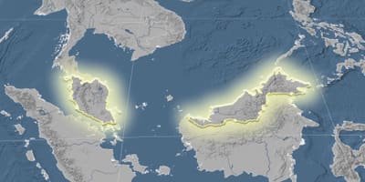 Kort over malaysia højde 