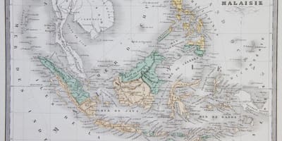 Kort over malaysia gamle