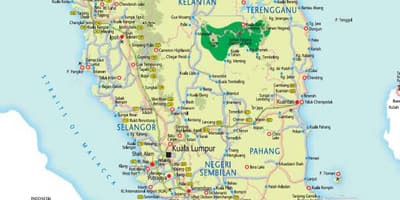 Malaysia køreplan og motorvej guide
