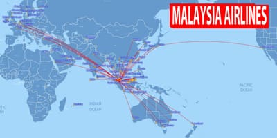Kort over malaysia rute