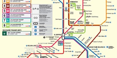 Malaysia mrt-kort 2016